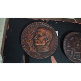 Medalha Comemorativa De Bronze Anos 70