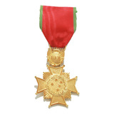 Medalha Cruz De Combate Exército Feb Brasil Militar Guerra