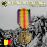 Medalha Da Vitória Interaliada Bélgica