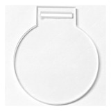 Medalha De Acrílico Redonda 3mm Lisa Kit 100 Un 6cm