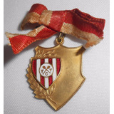Medalha De Ouro 3 5x3cm Tijuca Tênis Clube Voleibol Anos70