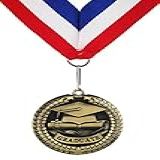 Medalha De Recordação De Liga De Zinco Graduationmall Com Fita 1 Pce