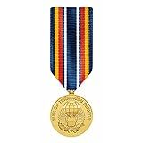 Medalha De Serviço De Guerra Mundial Sobre Terrorismo Em Miniatura Anodizada