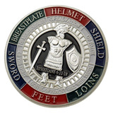 Medalha Moeda Armadura De