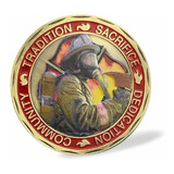 Medalha Moeda Padroeiro Bombeiros