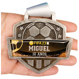 Medalha Personalizada Futebol Kit Com