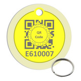 Medalha Pingente Qr Code Editável Pets C  Geolocalização