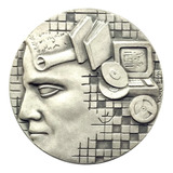 Medalha Prata 150 Anos Do Arquivo Nacional Do Brasil