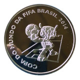Medalha Prata Copa Futebol 2014 Fuleco