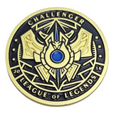 Medalha Premiação Chalanger 2016 League Of