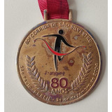 Medalha São Silvestre 2004 Sp Antiga 80 Edição 15km Corrida