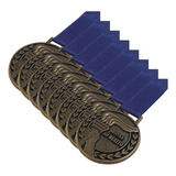 Medalhas Honra Ao Mérito 5.5cm +grossa +qualidade 8 Peças 