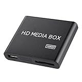 Media Player 1080p HDMI Full HD MP4 Player Digital Media Player De 60 Hz Com Controle Remoto Para HDD De 2 5 TB Unidade USB H 264 MP4 MKV AVI Saída HDMI E AV Plugue UE