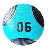 Medicine Ball Bola Crossfit Borracha Natural 6kg Liveup Pro