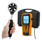 Medidor Anemômetro Portátil Com Luz De Fundo Lcd