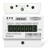 Medidor Consumo De Energia Digital Bifásico 110v 100a 2 Fios