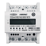 Medidor Consumo Energia 110v 220v 380v 100a Trifásico Bivolt