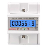 Medidor Consumo Energia Trifasica 127 220v 100a Kwh 4fios