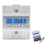 Medidor Consumo Energia Trifásico 127 220 380v 100a Earu Ful