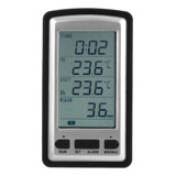 Medidor De Chuva Digital Sem Fio Registrador De Temperatura