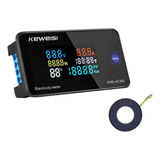 Medidor De Consumo Wattímetro Kwh Amperímetro 100a Digital