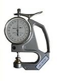 Medidor De Espessura De Micrometro Gowe Calibre De Espessura De Plástico Fino De Micrometro