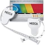 Medidor De Fita Adesiva Corporal 2 Pacotes Fitas De Medição Para Monitores De Peso Corporal E De Gordura Polegadas Cm Régua Retráctil De Medição De Fita Adesiva Para Calculadora De Gordura Corporal Precisa Ajuda A Calcular As Medições Corporais De Aptidão