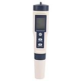 Medidor De Ph 5 Em 1 Digital Ph Salinidade Temperatura Tds Ec Medidor Multifuncional Detector Testador De Qualidade Da água