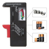 Medidor De Pilhas E Baterias Aa Aaa 9v Carga Cor Preto