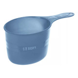 Medidor De Ração Plástico Azul 240ml Pet Sanremo