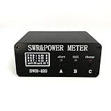 Medidor De ROE SWR 120 1 8 50 0 5 W 120 W Medidor De Ondas Estacionárias OLED Display Digital SWR HF Medidores De Ondas Curtas Potência Wattímetro