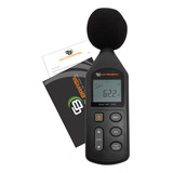 Medidor De Som Digital Decibelímetro Nível 30 130db Decibéis