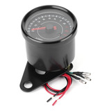 Medidor De Tacômetro Universal 12v Vintage Motorcycle Led
