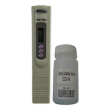 Medidor De Tds Tipo Caneta Tds 100 Solução 100ml Mede Dureza D água Em Carbonatos Temperatura Condutividade