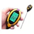 Medidor Digital 4x1 Solo Plantas Ph Umidade Luz Termometro