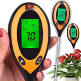 Medidor Digital 4x1 Solo Plantas Ph Umidade Luzes Termometro