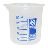 Medidor Dosador Copo Becker Bequer Pp 50ml