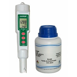 Medidor Ec Condutivímetro Akrom Kr30 Solução 1413 Us cm