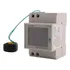 Medidor Elétrico Digital Din Rail Ac40 300v 100a Voltímetro