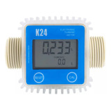 Medidor Fluxo De Água Digital K24 Arla Óleo Diesel Gasolina