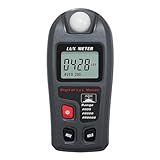 Medidor Lux Medidor De Lúmen Medidor De Luz De Câmera Com Tela LCD Digital Medidor De Luz Par Portátil Testador De Iluminância Para Fotografia Cultivo De Plantas Medição De Intensidade De Ilumin