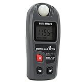 Medidor Lux Portátil- Medidor De Luz- Display LCD Medidor De Iluminância Digital Portátil De 0-200-000 Lux Para Plantas Fotográficas De Filme Fotômetro Medição De Brilho De
