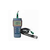 Medidor Multiparâmetro Para Água Ak87 Sonda De Oxigênio Dissolvido Phmetro Condutividade Salinidade Temperatura