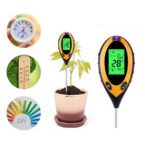 Medidor Ph Digital 4x1 Umidade Termômetro Plantas Solo Terra
