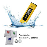Medidor Ph Digital Água Lcd Phmetro Atc Bateria Sachê Case