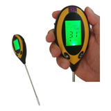 Medidor Ph Solo Digital Phmetro 4x1 Temperatura Terra