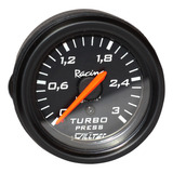 Medidor Pressão Turbo Manômetro Coluna Willtec 2kg 52mm