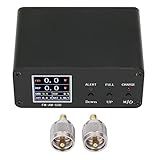 Medidor SWR De Potência De Antena Digital De 1 8 A 54 MHz Medidor De Onda Vertical De Energia SWR Profissional 240x240 Tela LCD Colorida Interface Tipo C