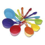 Medidor Tamanhos Variados Colorido Kit 12pçs