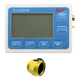 Medidor Vazão Dosador Automático Lcd Sensor Fluxo 3 Pol